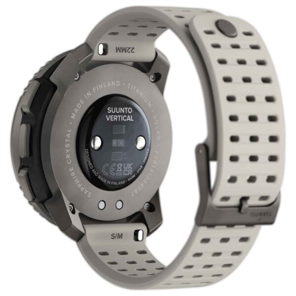 Suunto Vertical Titanium Solar GPS Multisport-Uhr - Sand – Bild 7